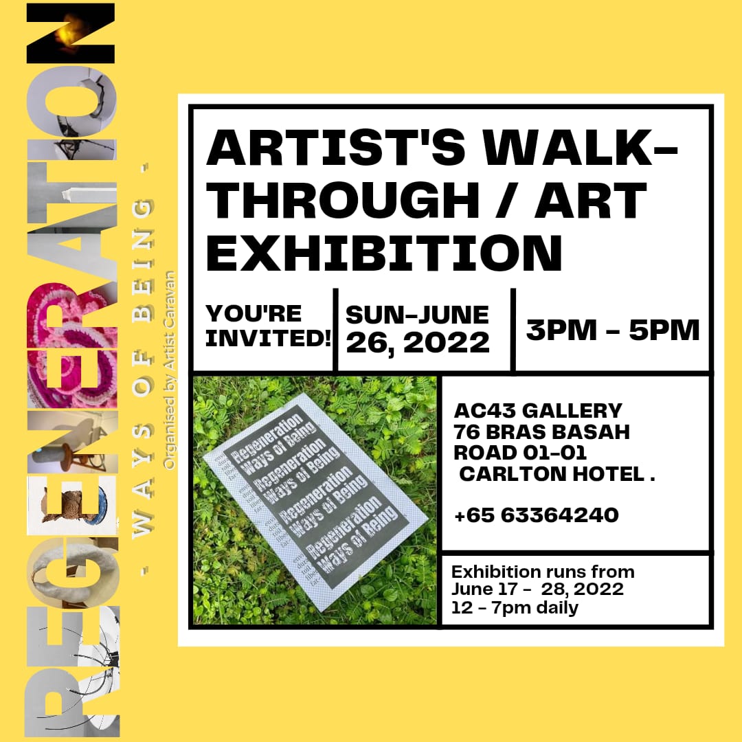Artists walkthrough/Art exhibition – 26 June 2022